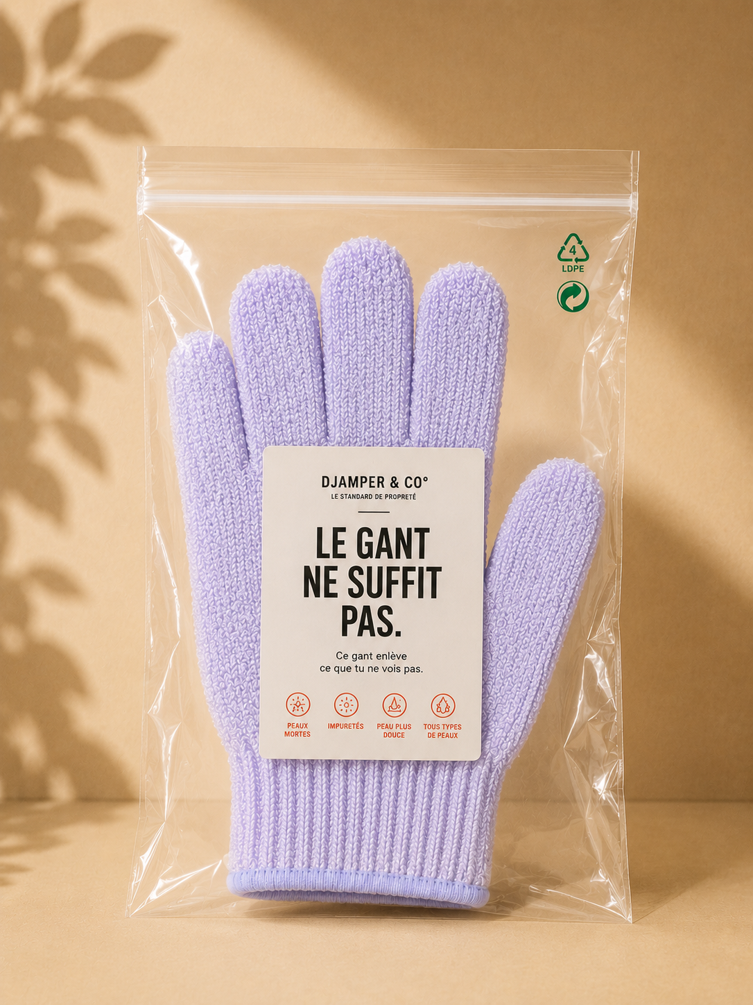 Gants Visage Exfoliants DJAMPER & CO®